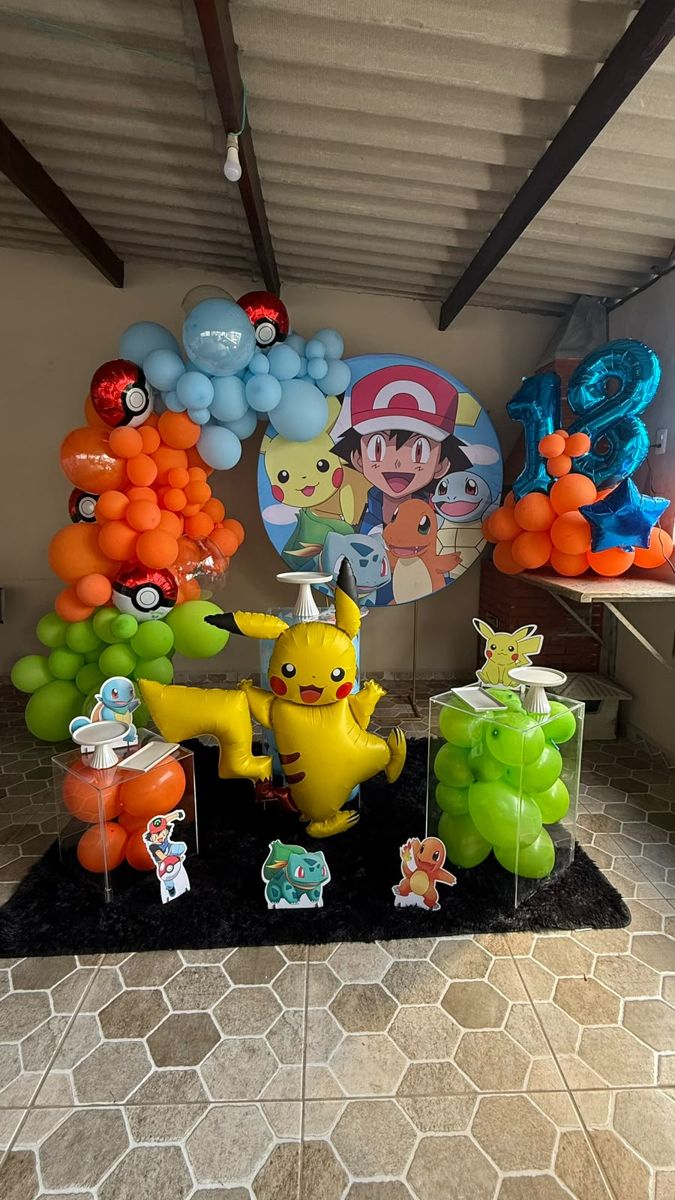 Festa infantil tema Pokémon — foto 2